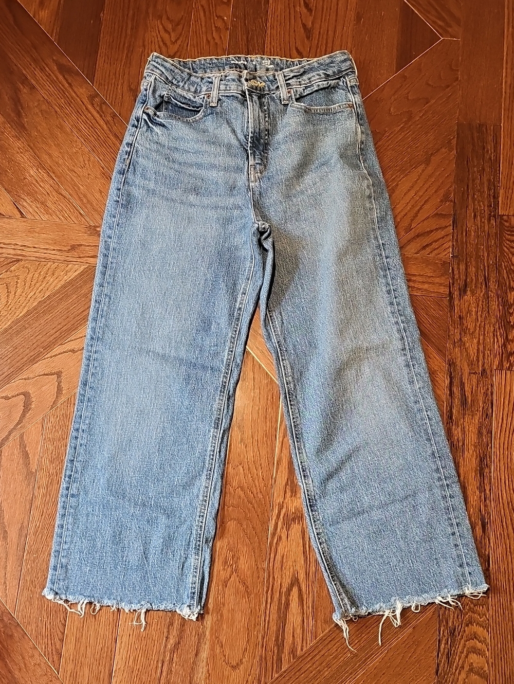 Old Navy Light Blue Wide Leg Jeans